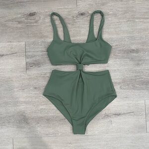 Mara Hoffman SPF +50 One Piece Swimsuit Sz Large